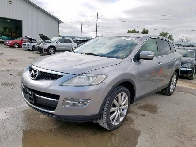 JM3TB38A390167656 - 2009 MAZDA CX-9 SILVER photo 2