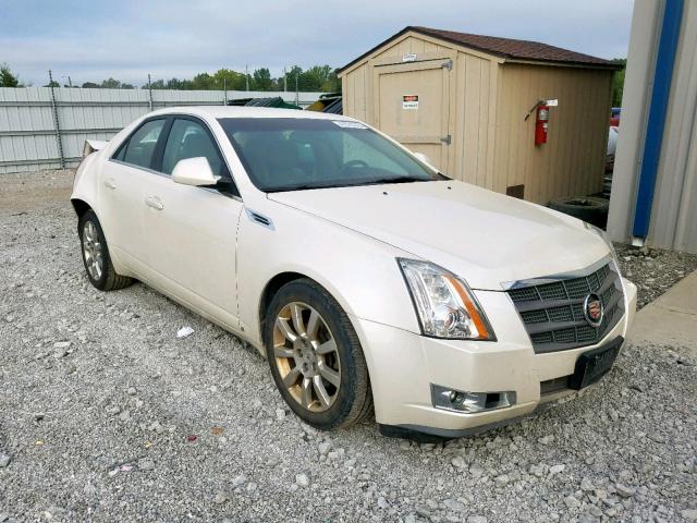 1G6DT57V190171878 - 2009 CADILLAC CTS HI FEA WHITE photo 1