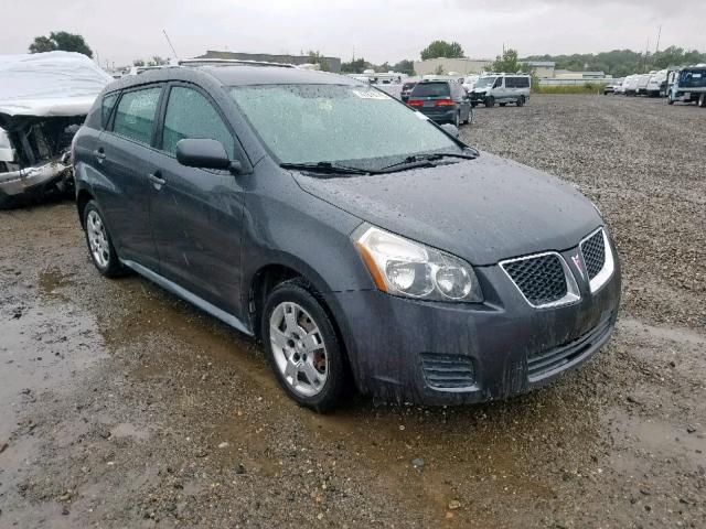 5Y2SM67089Z401181 - 2009 PONTIAC VIBE SILVER photo 1