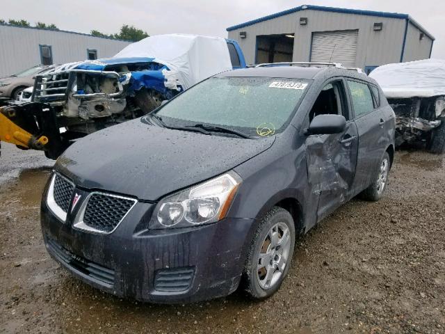 5Y2SM67089Z401181 - 2009 PONTIAC VIBE SILVER photo 2