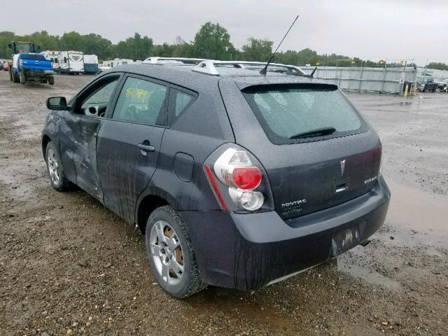 5Y2SM67089Z401181 - 2009 PONTIAC VIBE SILVER photo 3