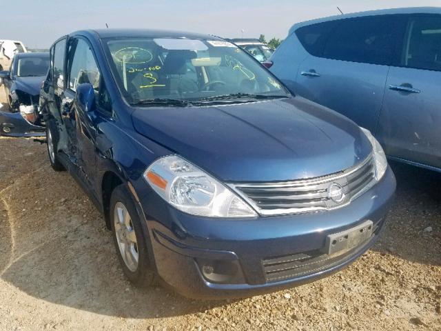 3N1BC1CP3CK805828 - 2012 NISSAN VERSA S BLUE photo 1