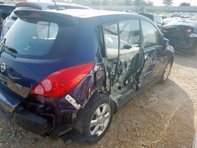 3N1BC1CP3CK805828 - 2012 NISSAN VERSA S BLUE photo 9