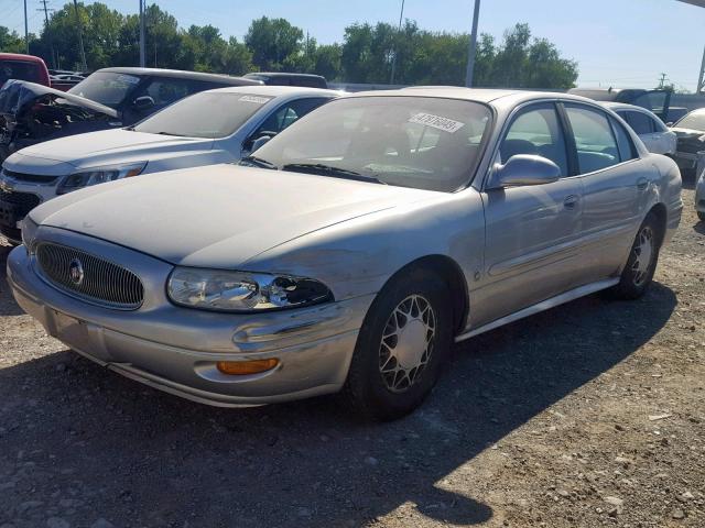 1G4HP52K044144491 - 2004 BUICK LESABRE CU SILVER photo 2