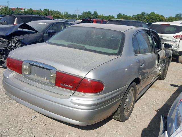 1G4HP52K044144491 - 2004 BUICK LESABRE CU SILVER photo 4