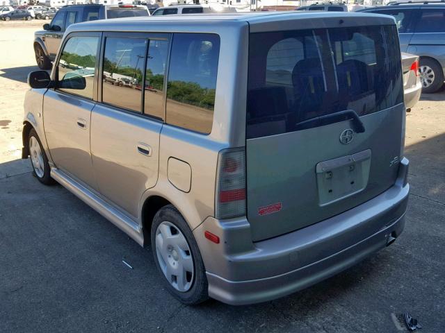 JTLKT324754007033 - 2005 TOYOTA SCION XB 银色 照片 3