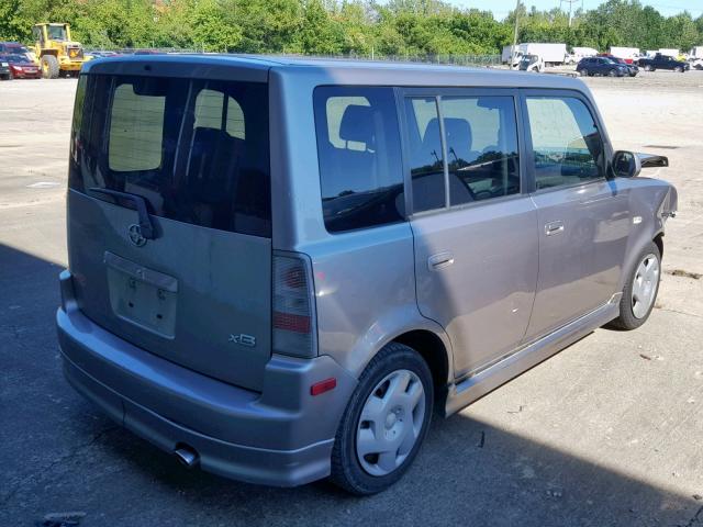JTLKT324754007033 - 2005 TOYOTA SCION XB 银色 照片 4