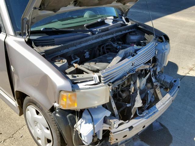 JTLKT324754007033 - 2005 TOYOTA SCION XB 银色 照片 9