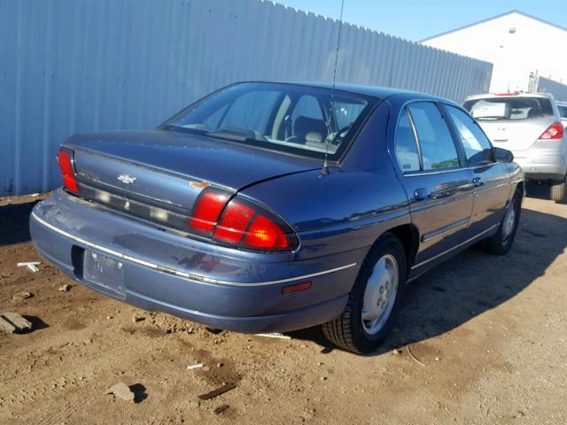 2G1WL52M2S1104231 - 1995 CHEVROLET LUMINA BLUE photo 4