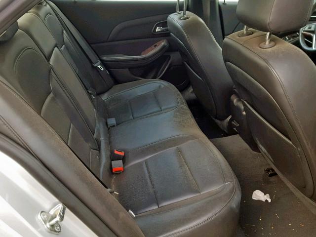 1G11J5SX4DF270000 - 2013 CHEVROLET MALIBU LTZ ვერცხლისფერი ფოტო 6