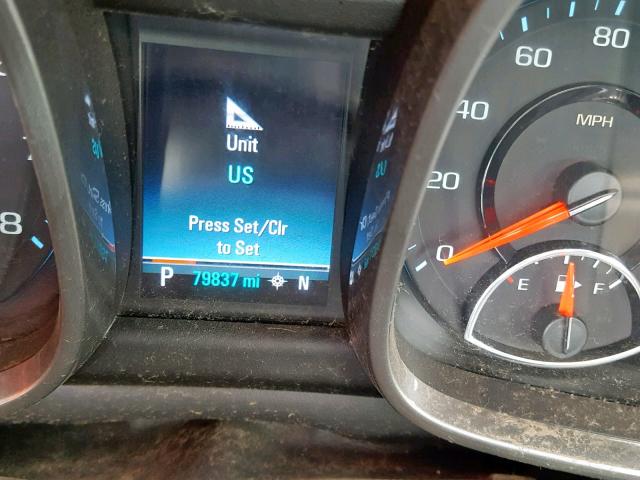 1G11J5SX4DF270000 - 2013 CHEVROLET MALIBU LTZ ვერცხლისფერი ფოტო 8