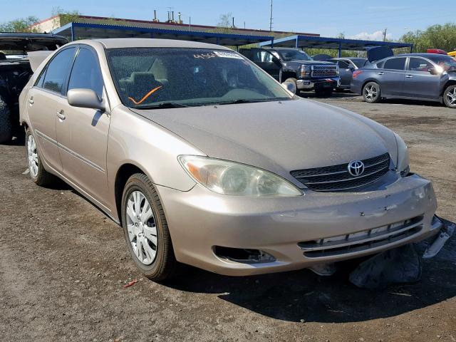 4T1BE32K83U150859 - 2003 TOYOTA CAMRY LE TAN photo 1