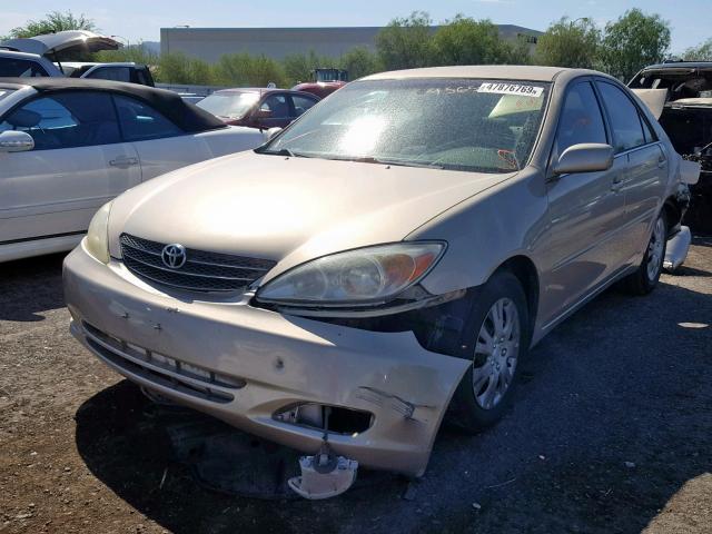 4T1BE32K83U150859 - 2003 TOYOTA CAMRY LE TAN photo 2