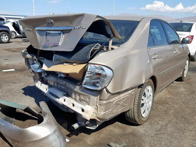 4T1BE32K83U150859 - 2003 TOYOTA CAMRY LE TAN photo 4