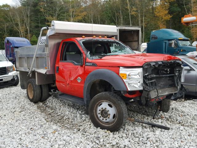 1FDUF5HT4GEA44765 - 2016 FORD F550 SUPER RED photo 1