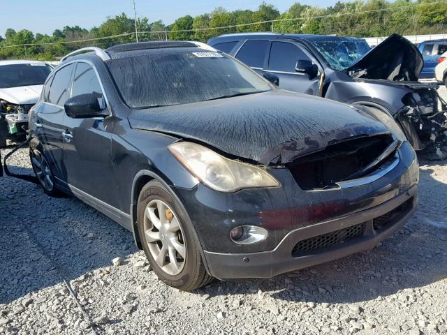 JNKAJ09F88M355980 - 2008 INFINITI EX35 BASE BLACK photo 1