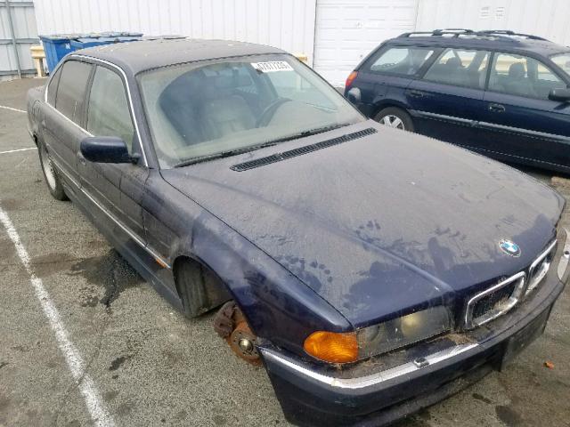 WBAGJ6322SDH32654 - 1995 BMW 740 IL BLUE photo 1