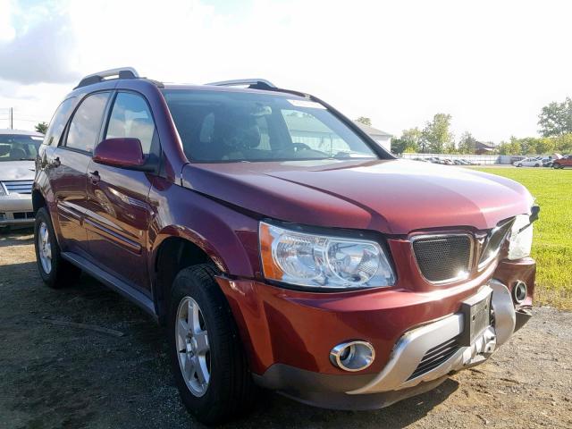 2CKDL43F986036829 - 2008 PONTIAC TORRENT RED photo 1