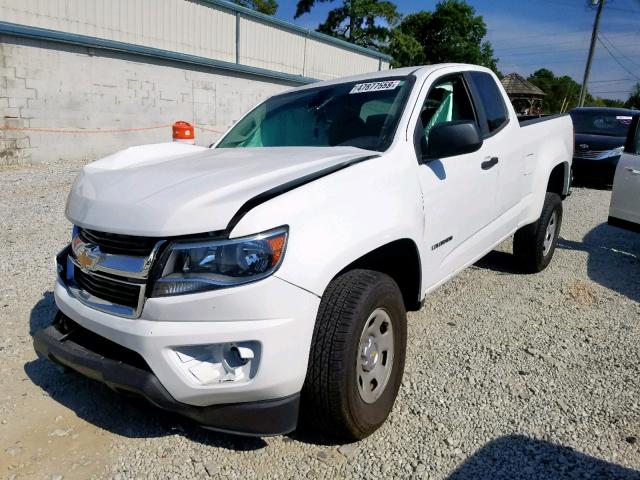 1GCHSAEA4F1207997 - 2015 CHEVROLET COLORADO WHITE photo 2