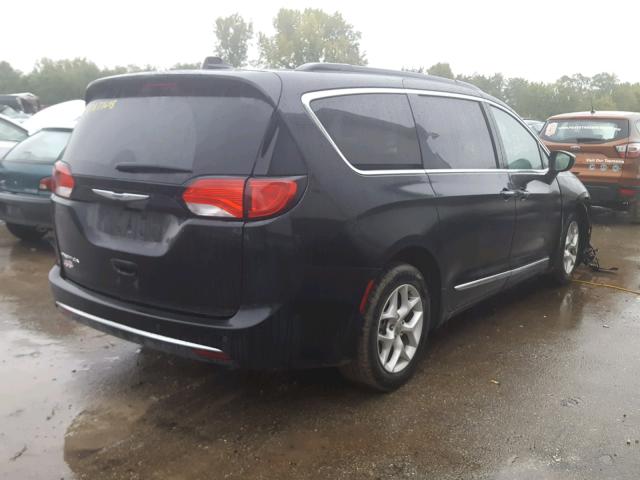 2C4RC1BG1HR565275 - 2017 CHRYSLER PACIFICA T BLACK photo 4