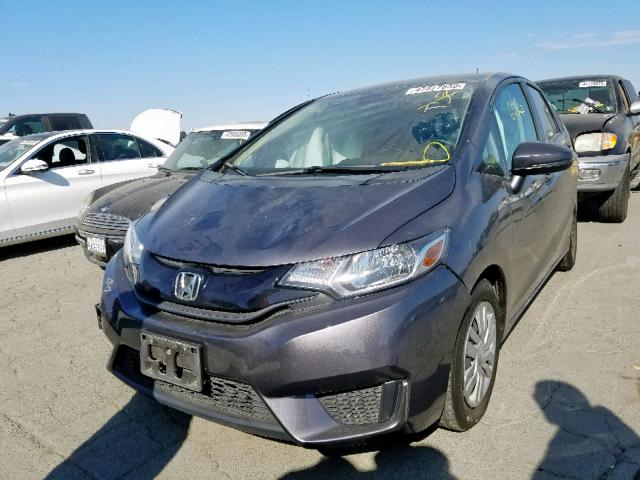 3HGGK5H58GM702565 - 2016 HONDA FIT LX CHARCOAL photo 2