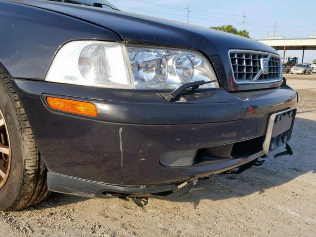 YV1VS275X4F092258 - 2004 VOLVO S40 1.9T BLACK photo 9