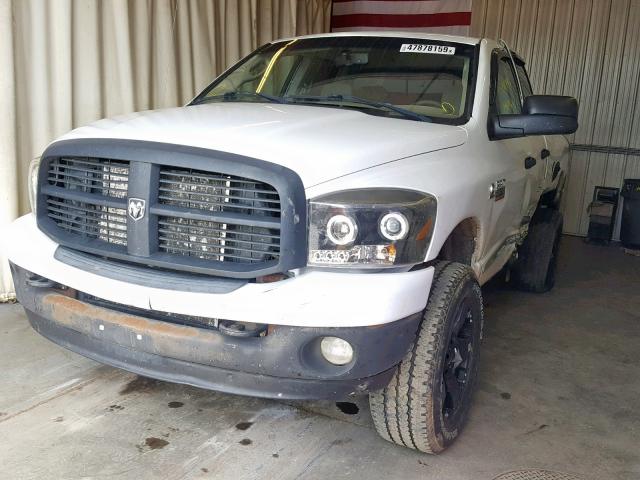 3D7KS28A48G166935 - 2008 DODGE RAM 2500 S Ağ foto 2