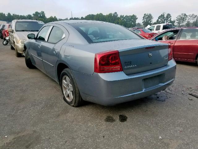 2B3KA43G67H680323 - 2007 DODGE CHARGER SE GRAY photo 3