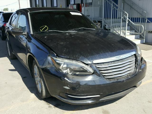 1C3BC4FB6BN522688 - 2011 CHRYSLER 200 LX BLACK photo 1