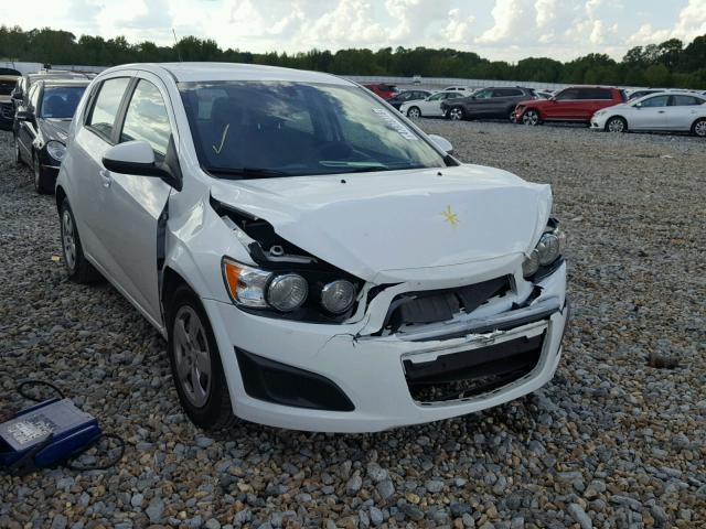 1G1JA6SH0E4226197 - 2014 CHEVROLET SONIC LS WHITE photo 1