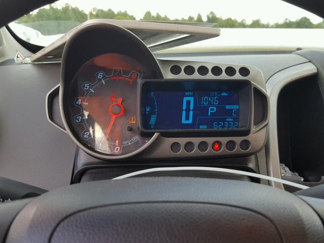 1G1JA6SH0E4226197 - 2014 CHEVROLET SONIC LS WHITE photo 8