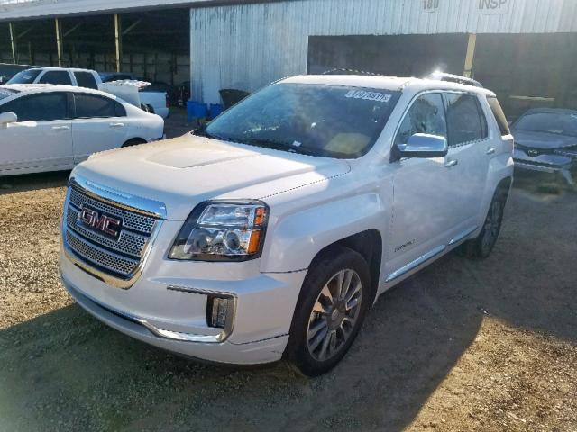 2GKFLRE30G6128589 - 2016 GMC TERRAIN DE WHITE photo 2