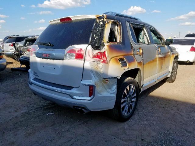 2GKFLRE30G6128589 - 2016 GMC TERRAIN DE WHITE photo 4