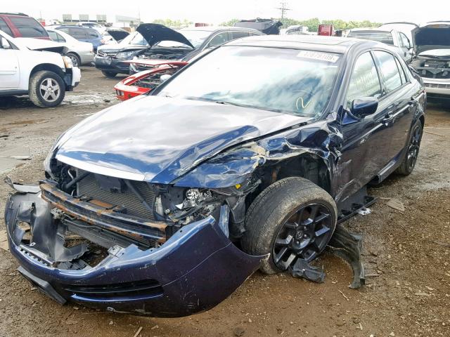 19UUA66245A063583 - 2005 ACURA TL BLUE photo 2