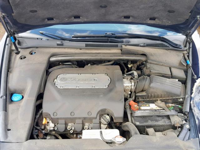 19UUA66245A063583 - 2005 ACURA TL BLUE photo 7