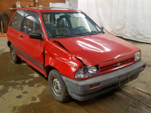 KNJBT07K8J6120728 - 1988 FORD FESTIVA LX RED photo 1