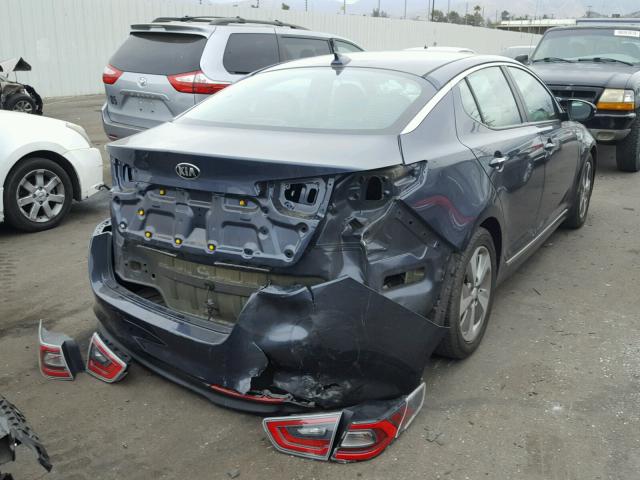 KNAGN4AD5F5082941 - 2015 KIA OPTIMA HYB BLUE photo 9