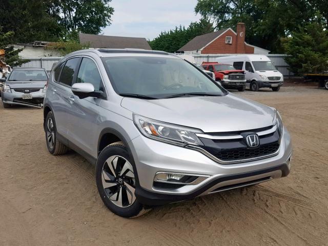 5J6RM3H94FL021225 - 2015 HONDA CR-V TOURI SILVER photo 1