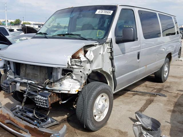 1FBSS31S64HA47694 - 2004 FORD ECONOLINE SILVER photo 2