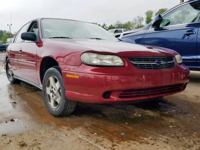 1G1ND52F64M680938 - 2004 CHEVROLET CLASSIC RED photo 1