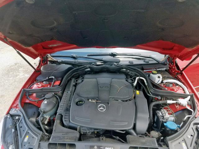 WDDKK5KF6CF178715 - 2012 MERCEDES-BENZ E 350 RED photo 7