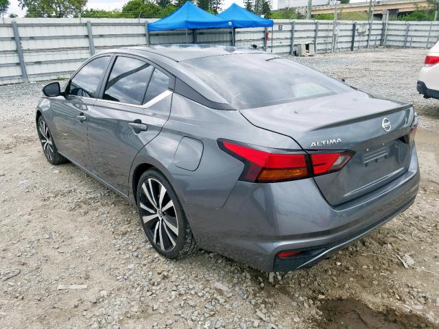 1N4BL4CV1KC209169 - 2019 NISSAN ALTIMA SR GRAY photo 3