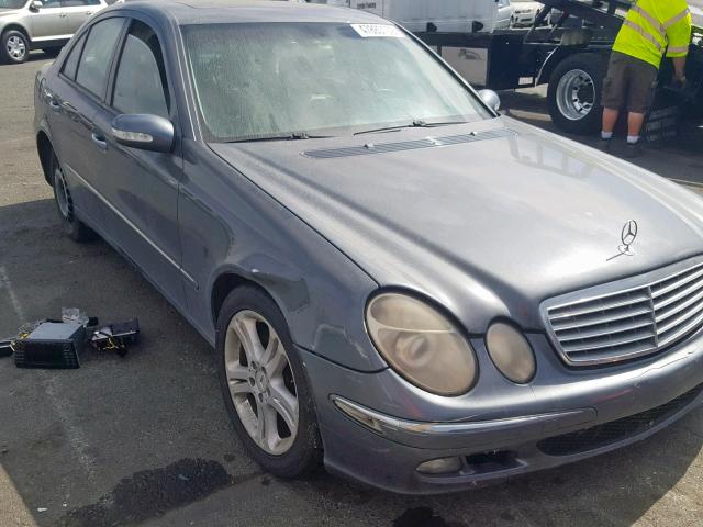 WDBUF56J56A825921 - 2006 MERCEDES-BENZ E 350 BLUE photo 1