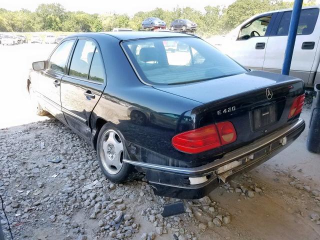 WDBJF72F5VA557158 - 1997 MERCEDES-BENZ E 420 BLACK photo 3