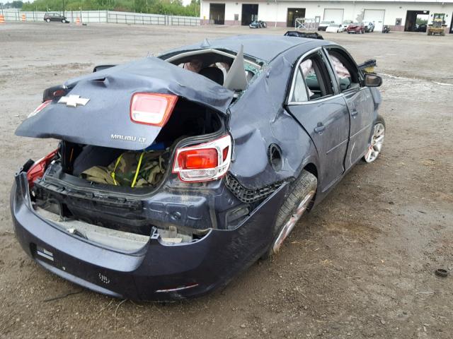 1G11C5SL4EF113317 - 2014 CHEVROLET MALIBU 1LT BLUE photo 4