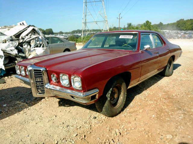 2526902106858 - 1970 PONTIAC CATALINA RED photo 2