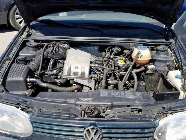 3VWFB81H2WM284970 - 1998 VOLKSWAGEN GOLF GL GREEN photo 7