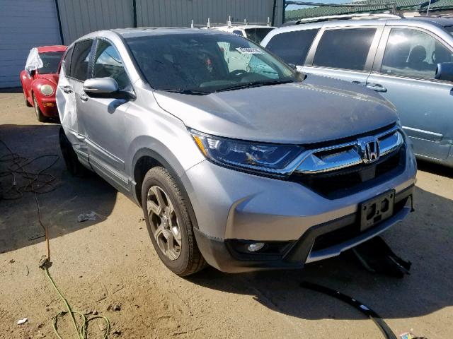 5J6RW2H88KA002453 - 2019 HONDA CR-V EXL SILVER photo 1