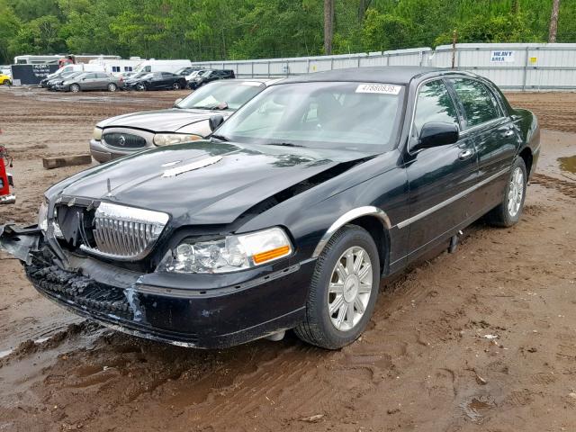 2LNHM82V39X605963 - 2009 LINCOLN TOWN CAR S BLACK photo 2