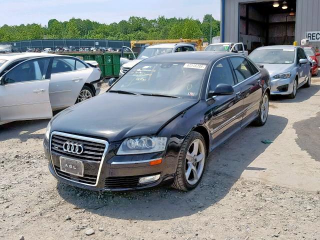 WAUMV94E79N001267 - 2009 AUDI A8 L QUATT BLACK photo 2